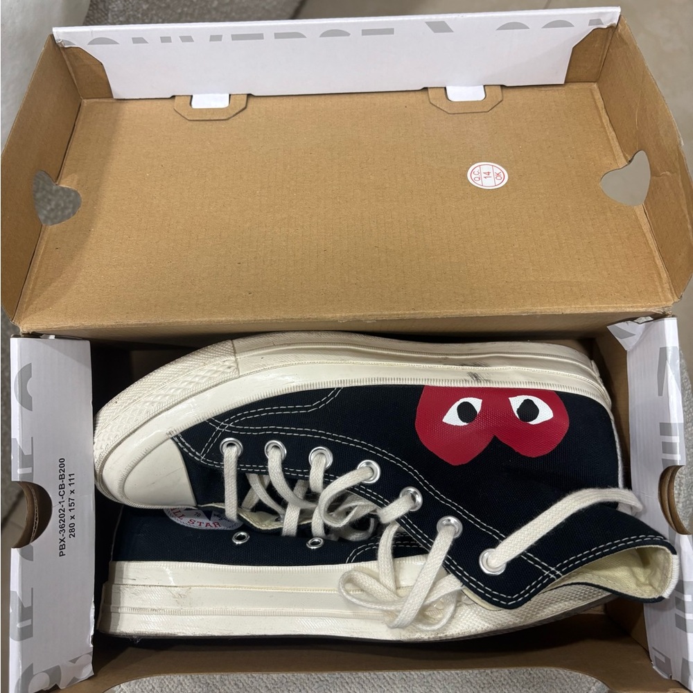 Converse x PLAY Comme Des Garçons